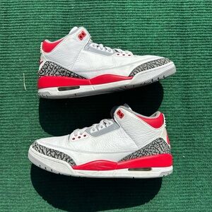 Air Jordan 3 Retro 'Fire Red' 2022 Men’s Size 10